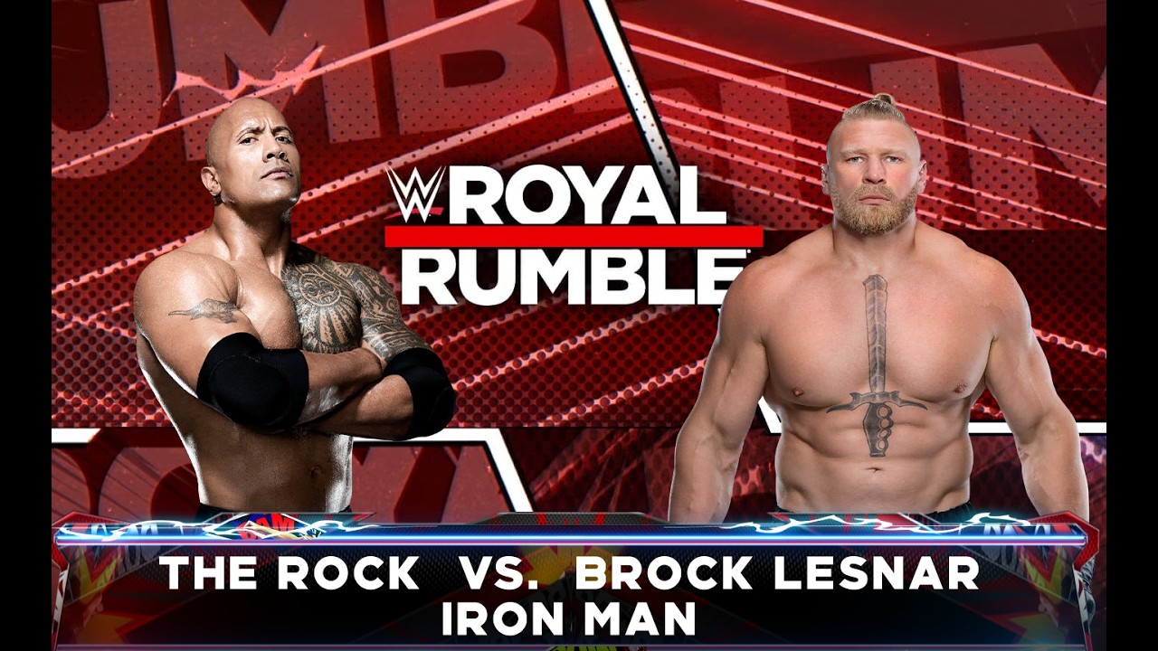 Brock Lesnar vs The Rock – Beast Incarnate Collides with The Great One | WWE Dream Match
