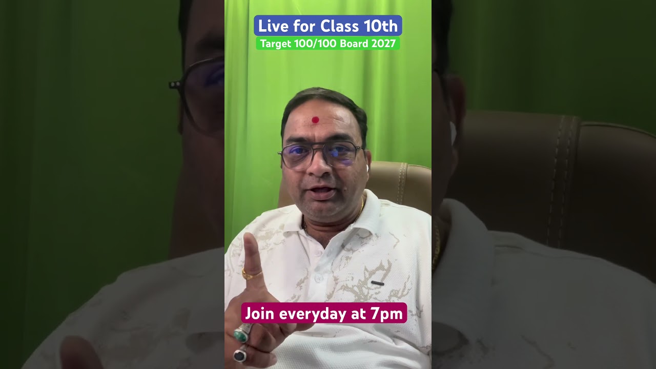 Class 10th Live Started
