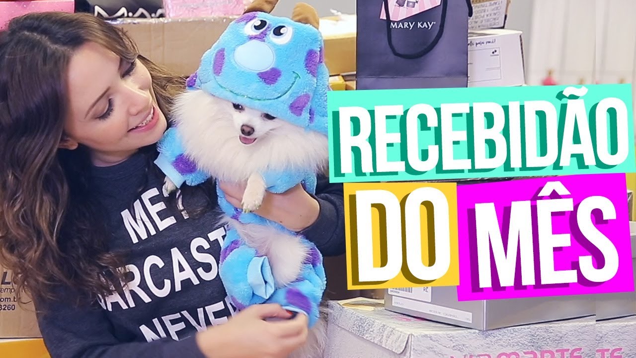 RECEBIDÃO DO MÊS ♡
