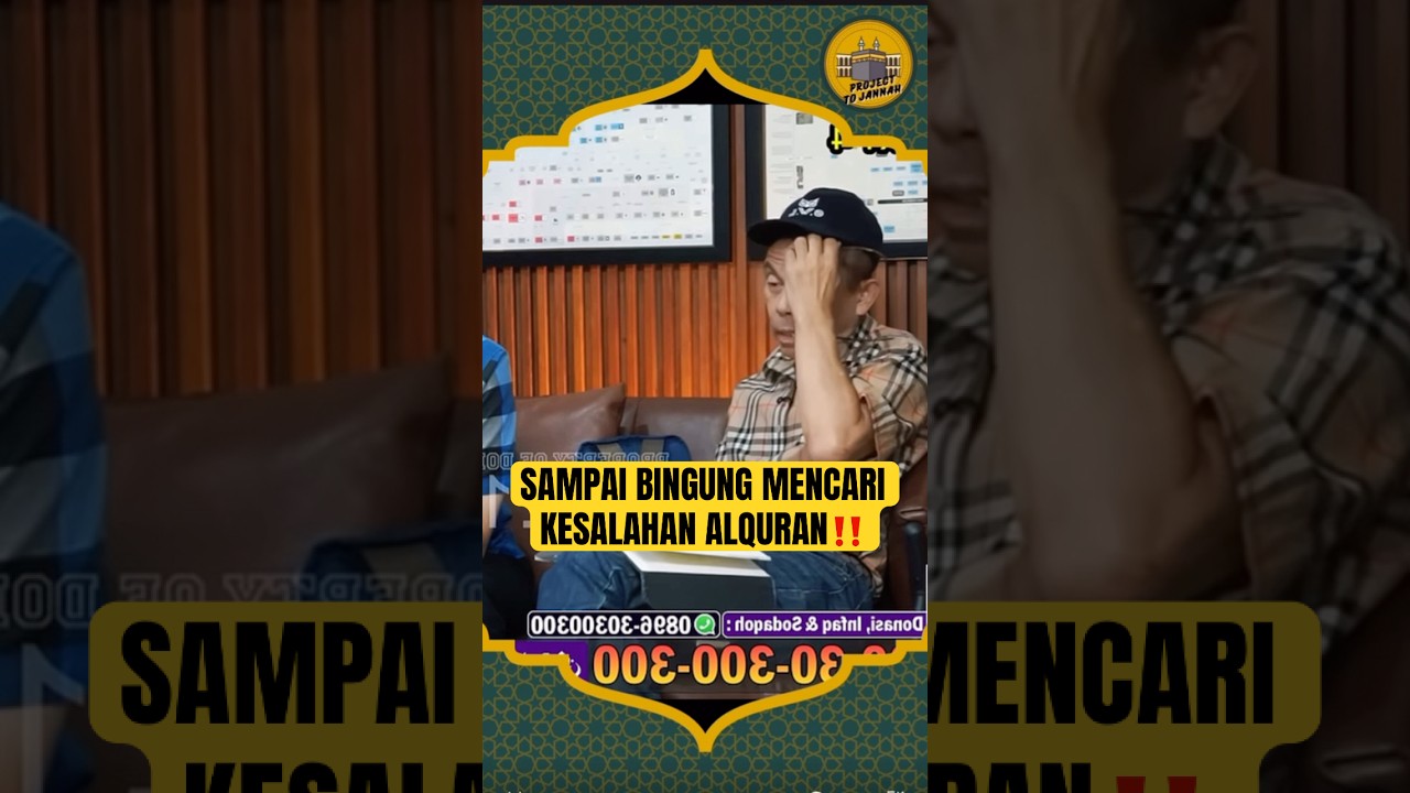 DEBAT SAMPAI BINGUNG MENCARI KESALAHAN ALQURAN‼️#debat #debatislamkristen #dondytan