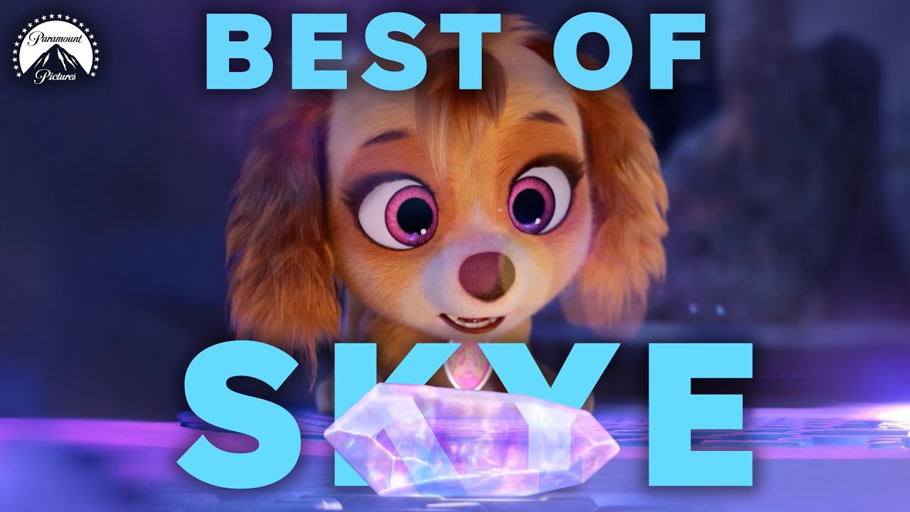 Best Skye Moments in Paw Patrol: The Mighty Movie | Paramount Movies