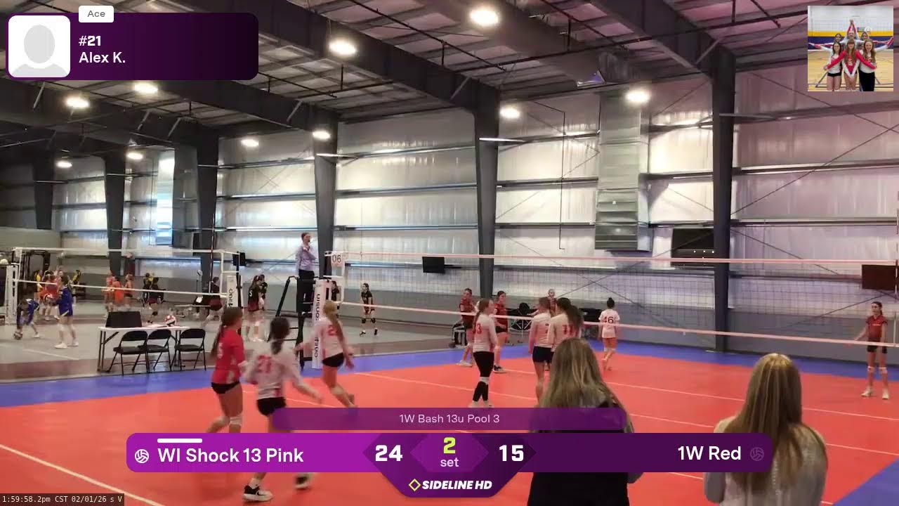 WI Shock 13 Pink @ 1W Red (2026.02.01)