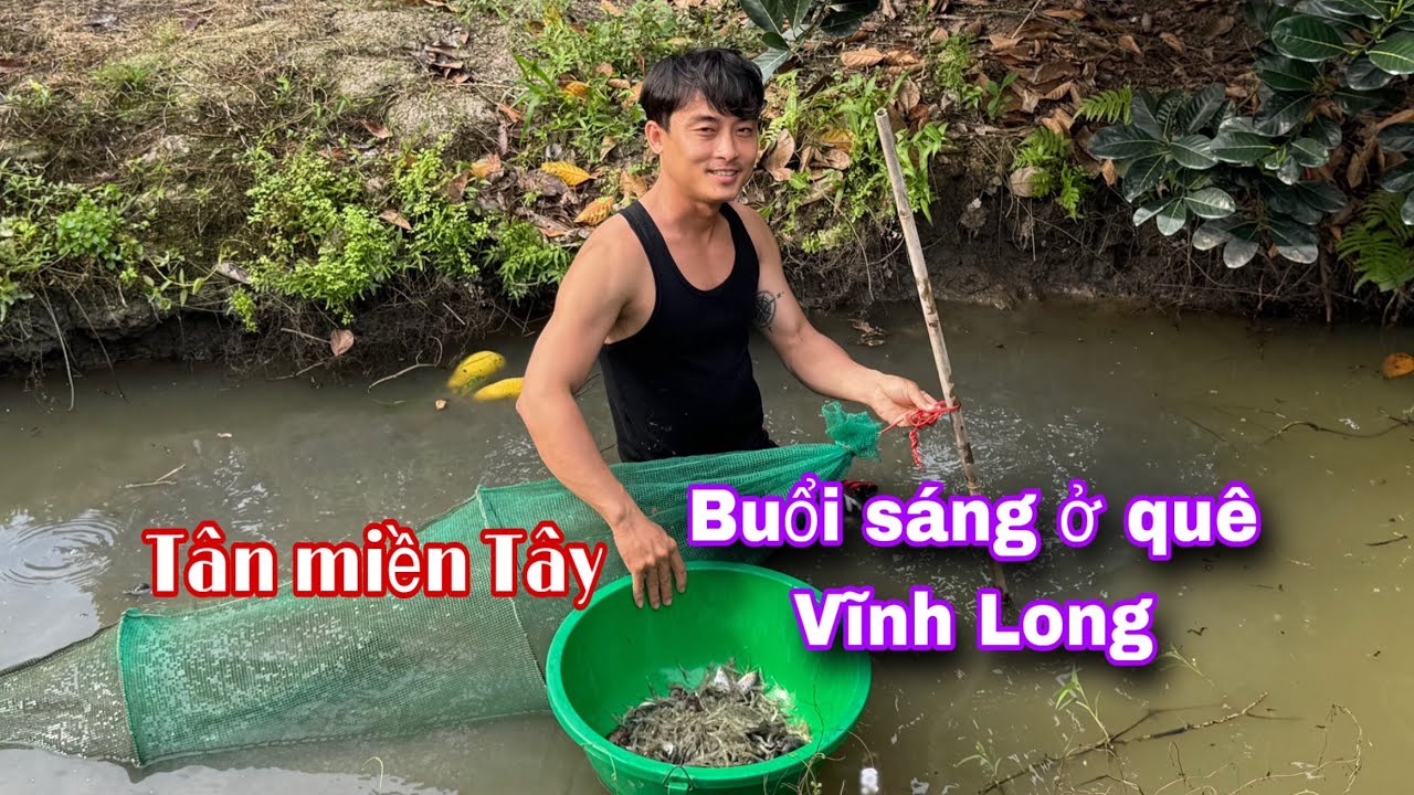 Buổi sáng của mình ở quê Vĩnh Long | Vlog 1