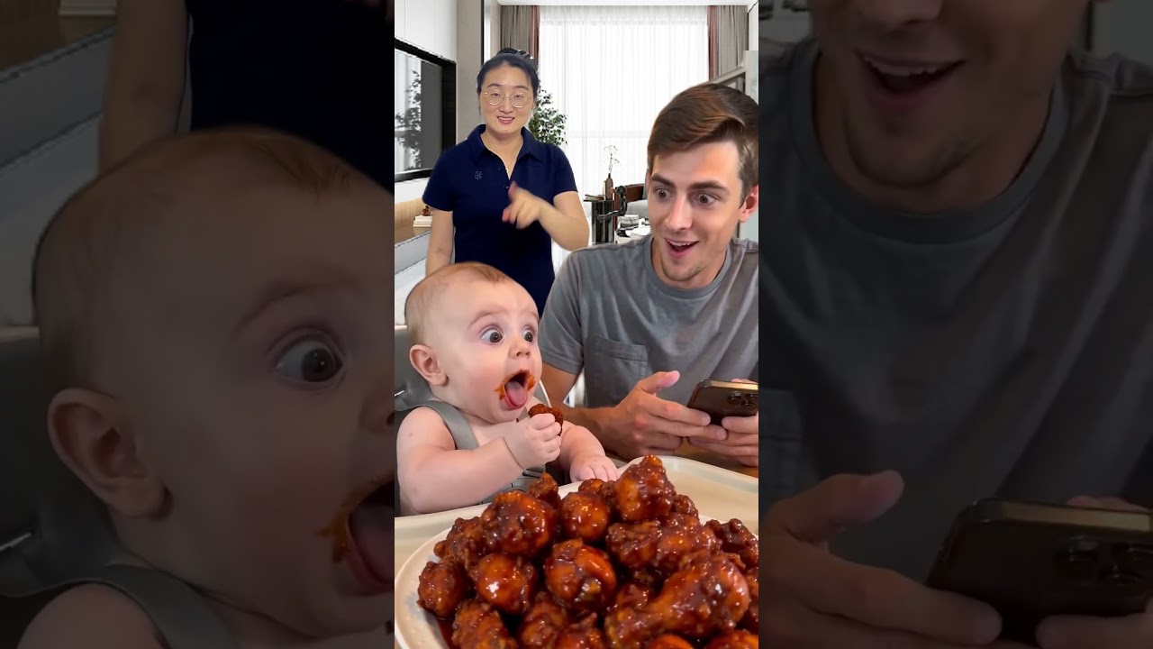 Family Time Moments With Kids. 👶😘🍽️#fyp #viral #baby #funny #cute #shorts #food