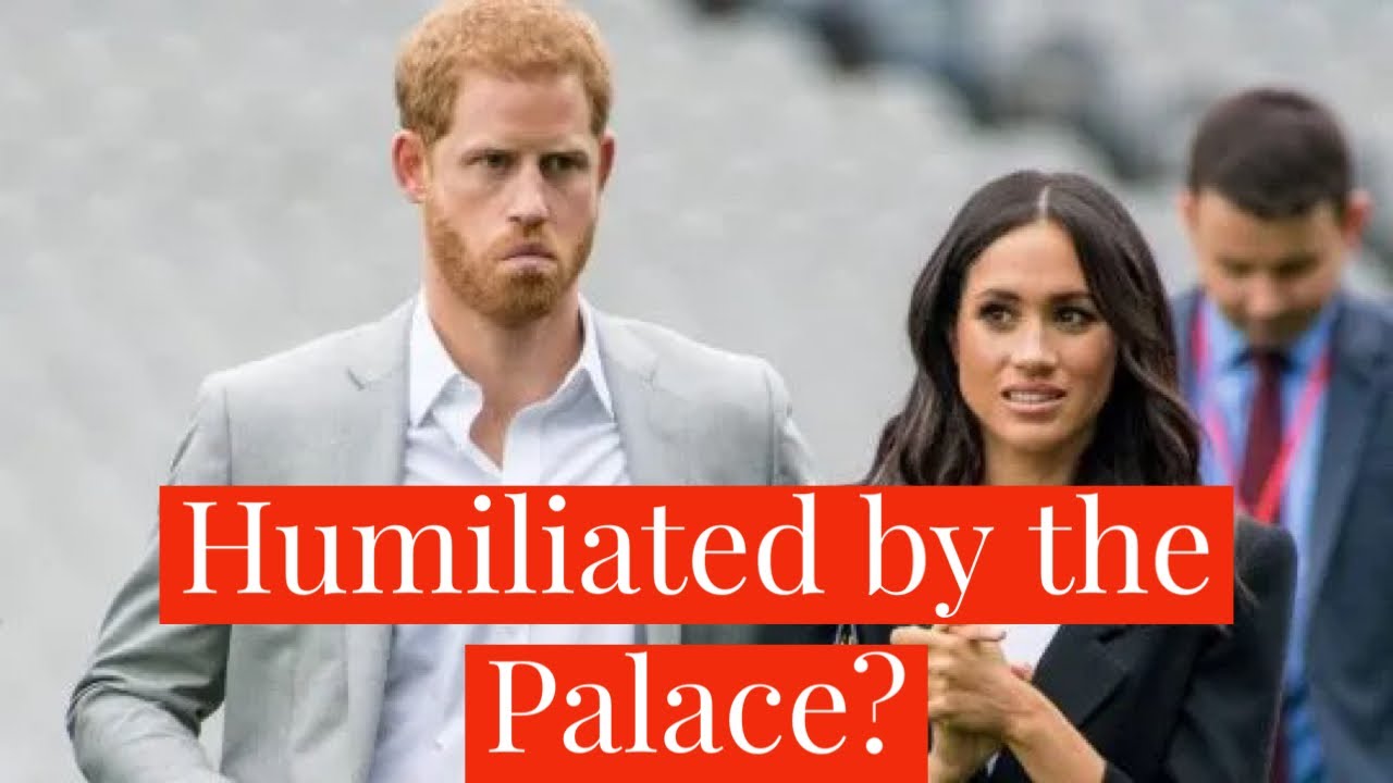 Did the Palace Humiliate Prince Harry & Meghan Markle? Sussexes 