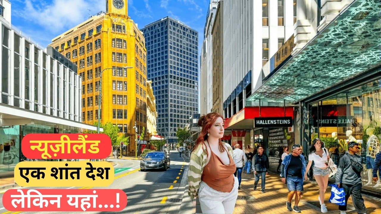 न्यूज़ीलैंड|एक छोटा शांत देश?वहा का जीवन कैसा है?|Most amazing fact|All Facts about newzeland in Hin