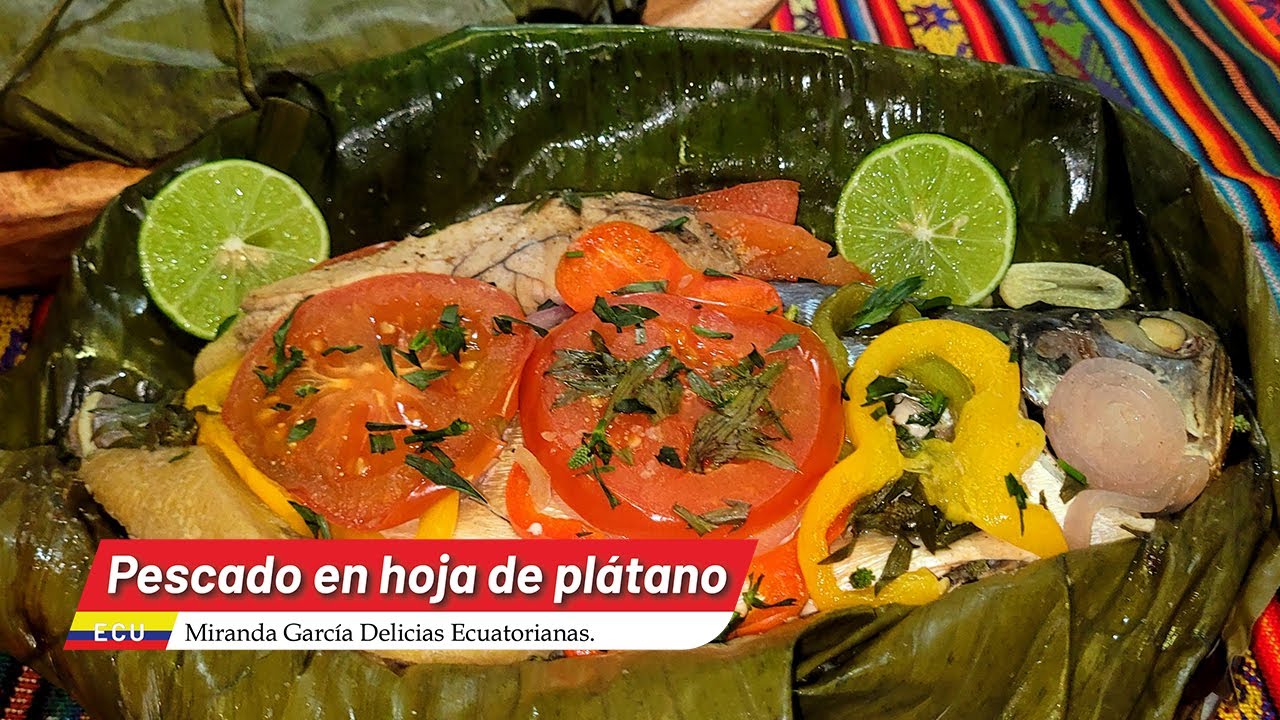 🐟♨️PREPARA ESTE  PESCADO EN HOJA DE PLÁTANO Y TE ENCANTARÁ😍