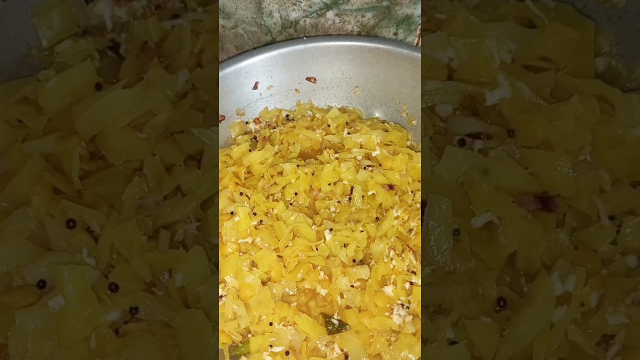 😋#cabbageporiyal #indiansidedish #eatwithus