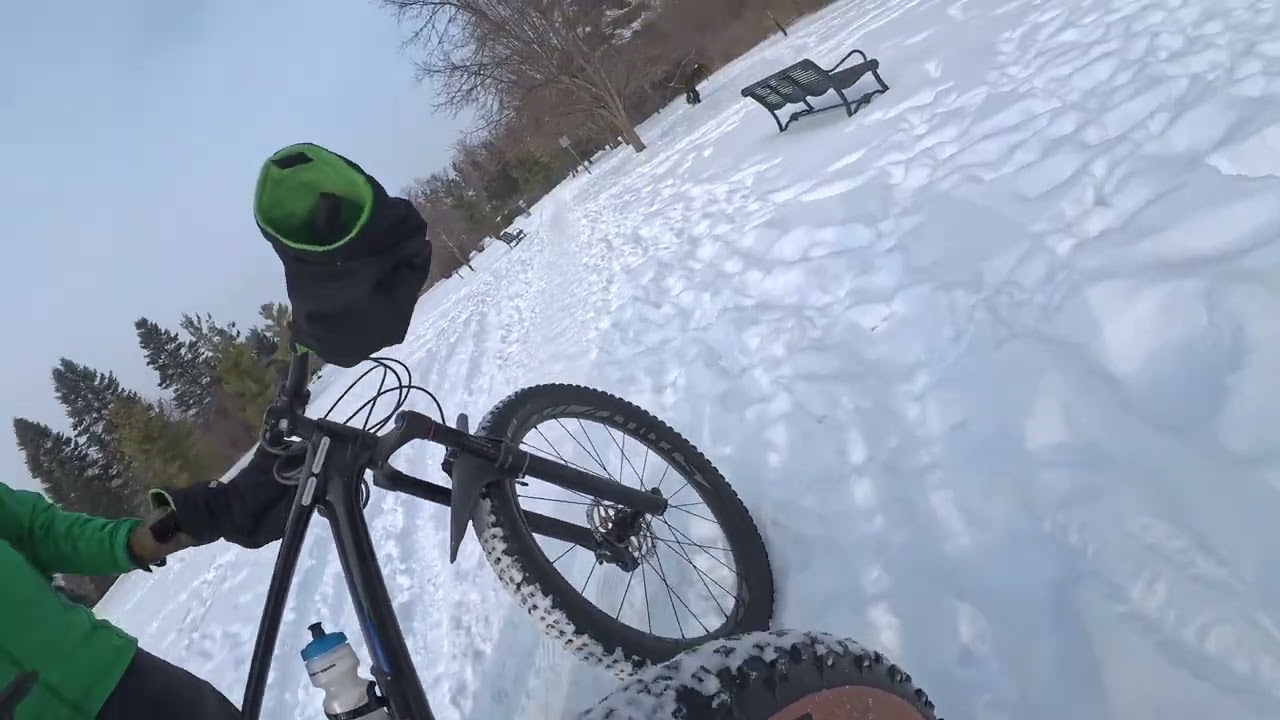 Riding Around 2/5/25 (Fat Bike Adventure)