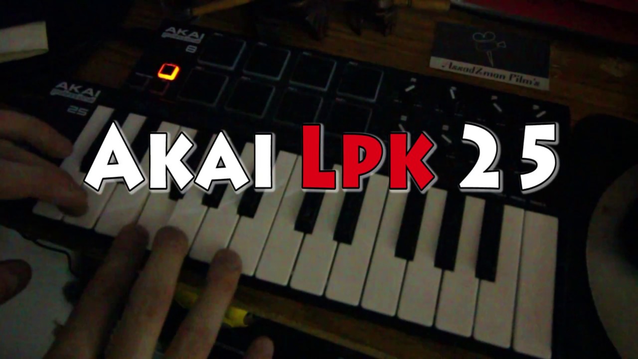 AKAI LPK25 Midi Usb  Keyboard Test pt.5