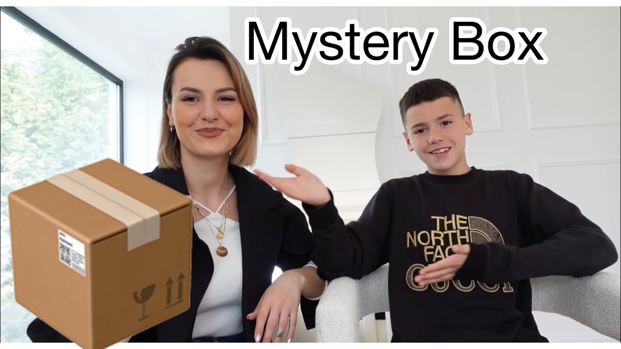 Mystery Box per Angelon ☺️// Reagimi i tij per cdo produkt 😂//Dezi Lami