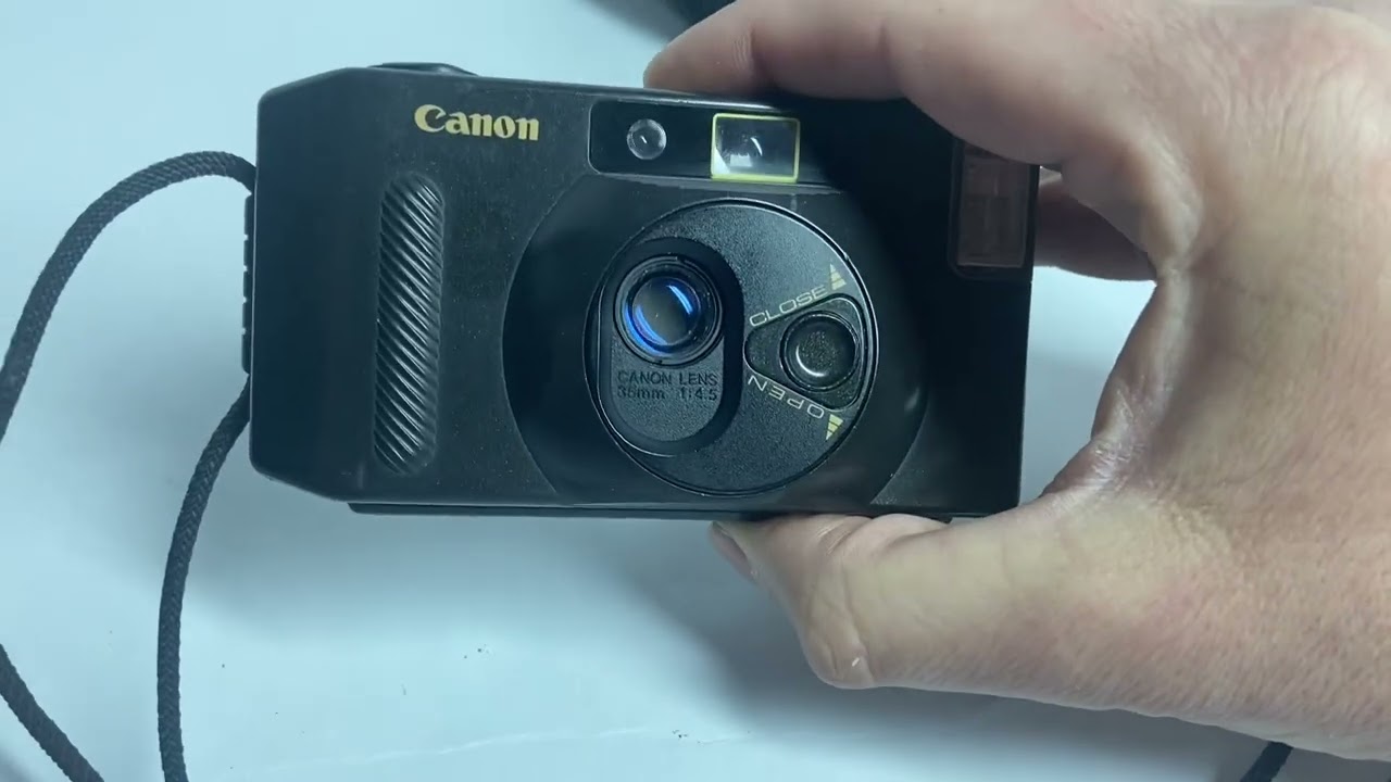 Canon Snappy S 35mm Film Camera Demonstration and Mechanical Testing for eBay