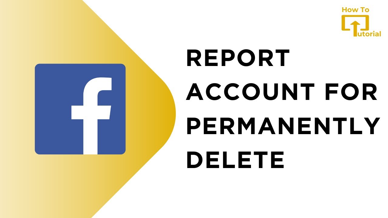 How to Report Facebook Account Permanently Delete  2024 || How To Report FACEBOOK Account 2024