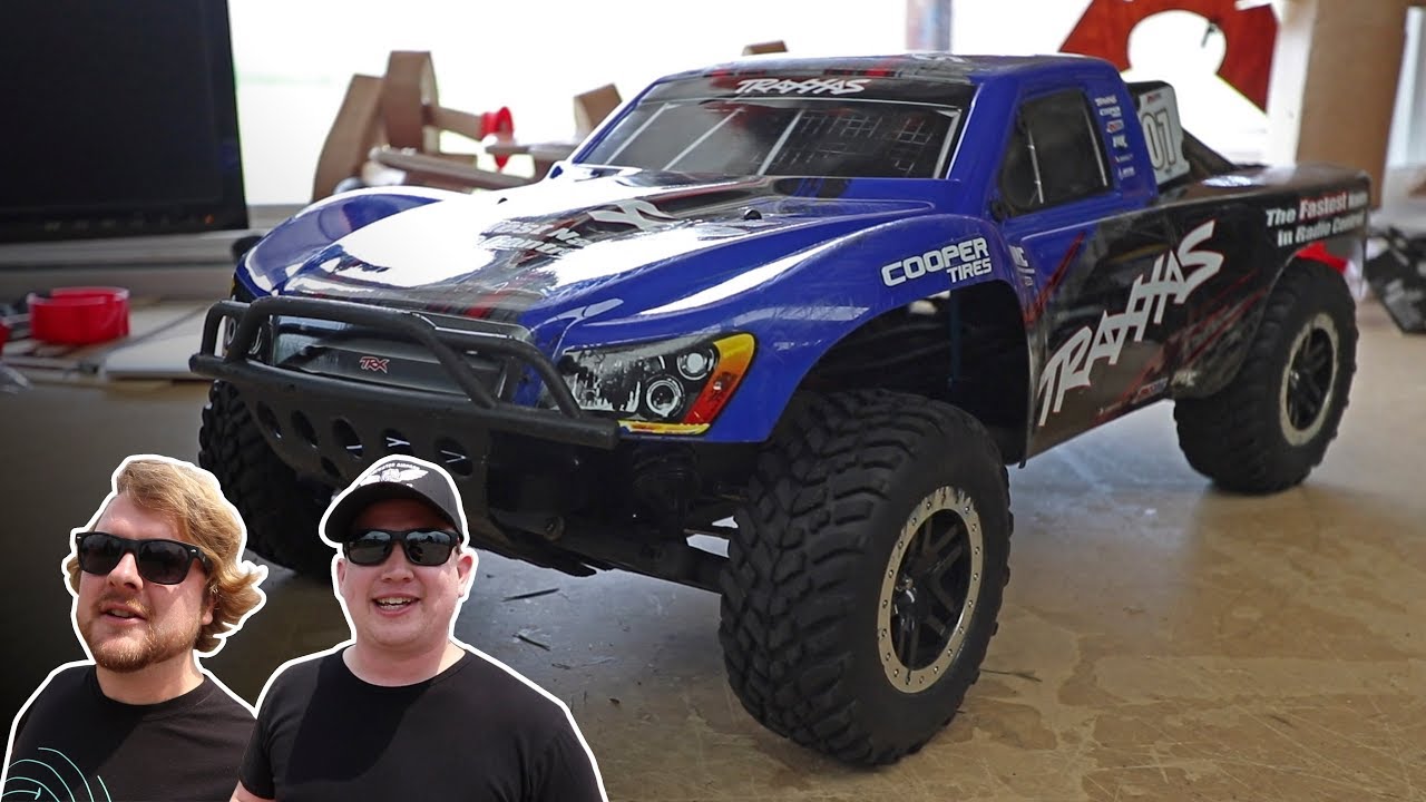 Pushing the Traxxas Slash VXL 2wd w/ OBA!