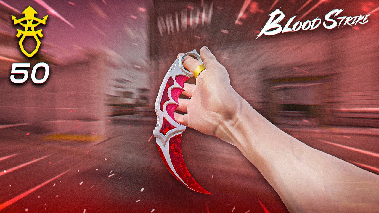 I USED The NEW *TALON KNIFE* in BLOODSTRIKE AND THIS HAPPENED 😱 | INSANE 50 KILL GAMEPLAY 🔥