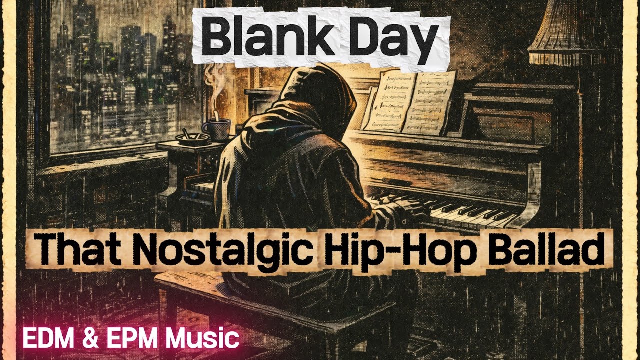 Nostalgic Hip-hop Ballads Blank Day 🎧 EDM & EPM Music #EDM #BIGROOM #KPOP #HIPHOP BALLARD