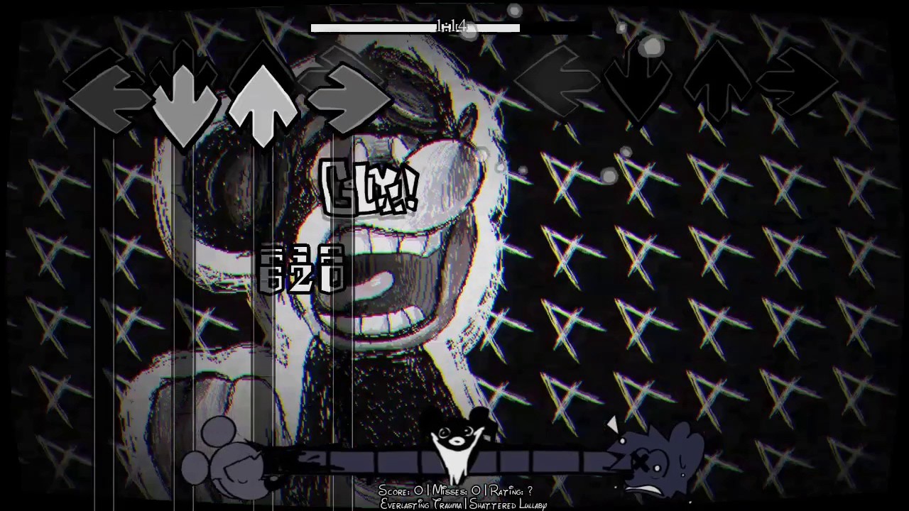 Everlasting Trauma (Instrumental) - FNF VS SuicideMouse.AVI (Shattered Lullaby Version 1) OST