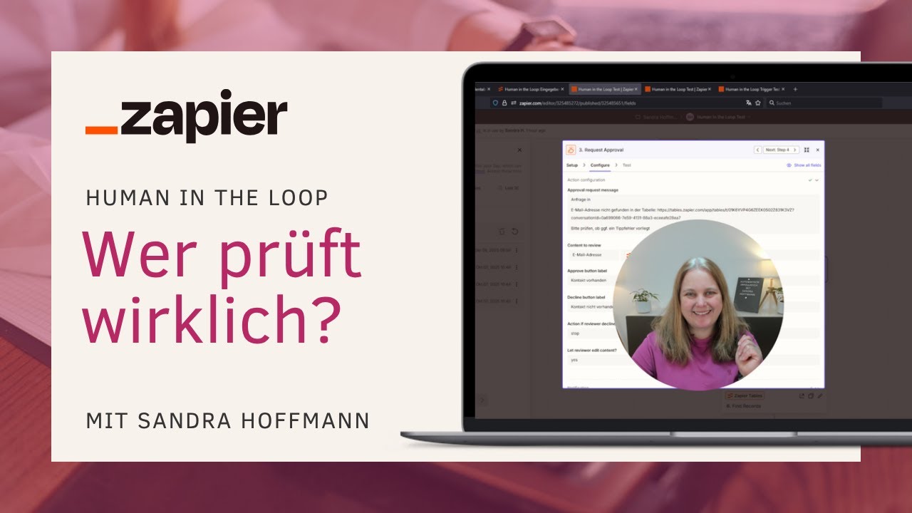 So nutze ich „Human in the Loop“ in Zapier: Automatisieren mit menschlichem Check