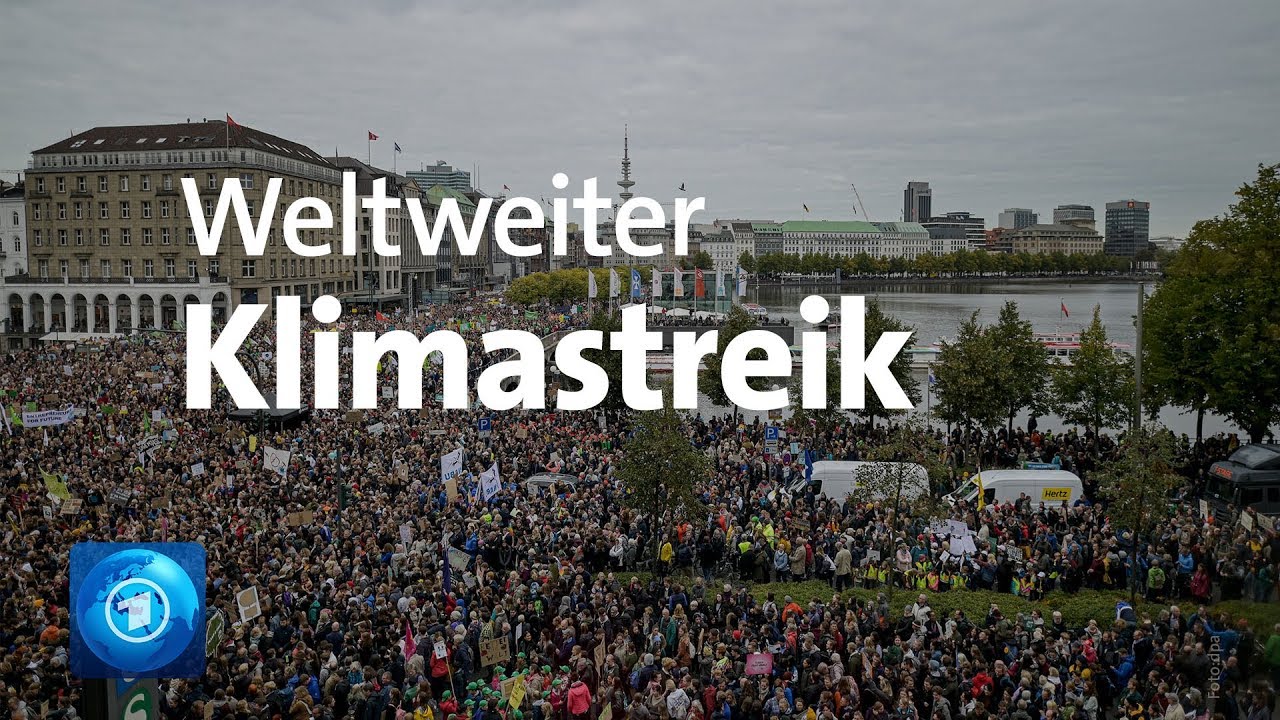 Hundertausende protestieren weltweit beim Klimastreik