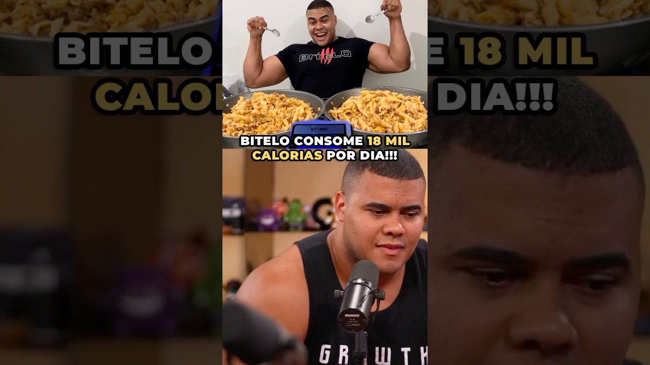 BITELO CONSOME MAIS DE 18 MIL CALORIAS POR DIA! 😳