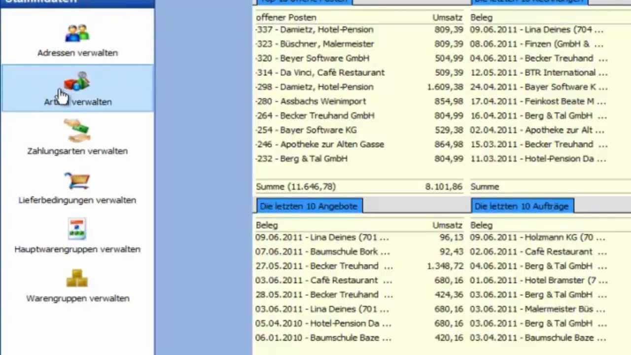 Vario 7 I Warenwirtschaft Software I Softwaremonster.com