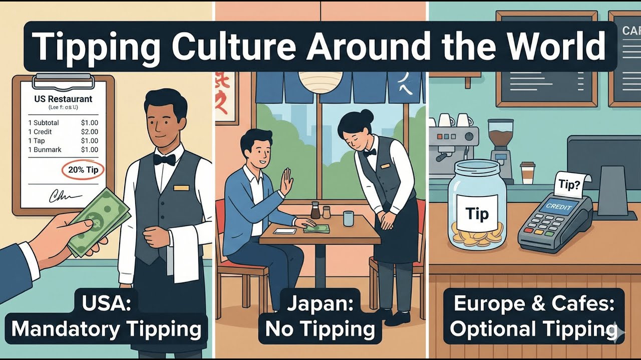 Easy English Podcast for Beginners: Tipping Culture Explained