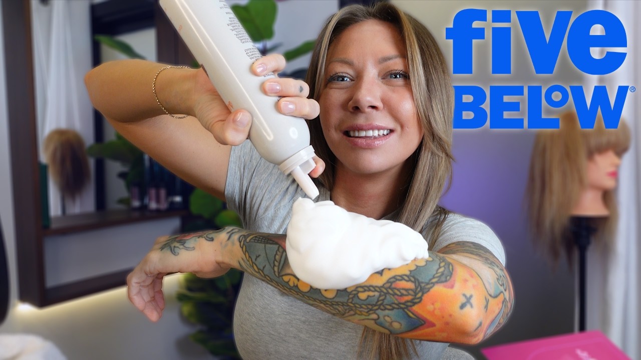 testing FIVE BELOW beauty dupes/lookalikes!