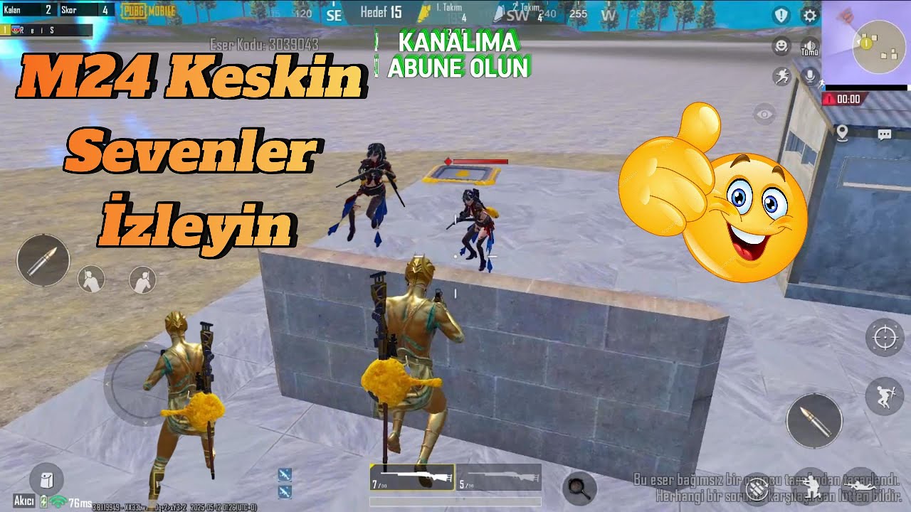 M 24 VS Sevenler İzlesin Keskin Snayper