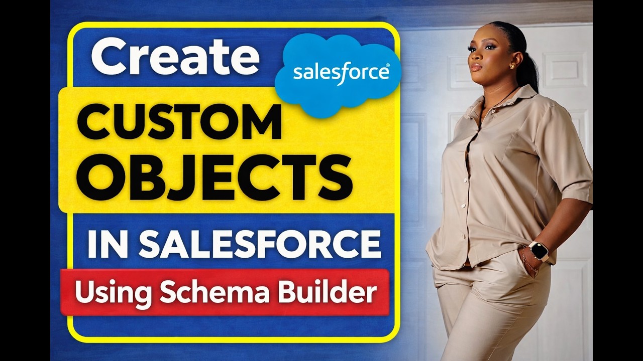 How to Create a Custom Object in Salesforce Using Schema Builder (Step-by-Step for Beginners)