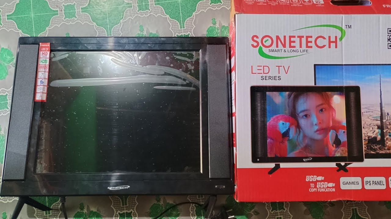 Sonetech tv Unboxing video 