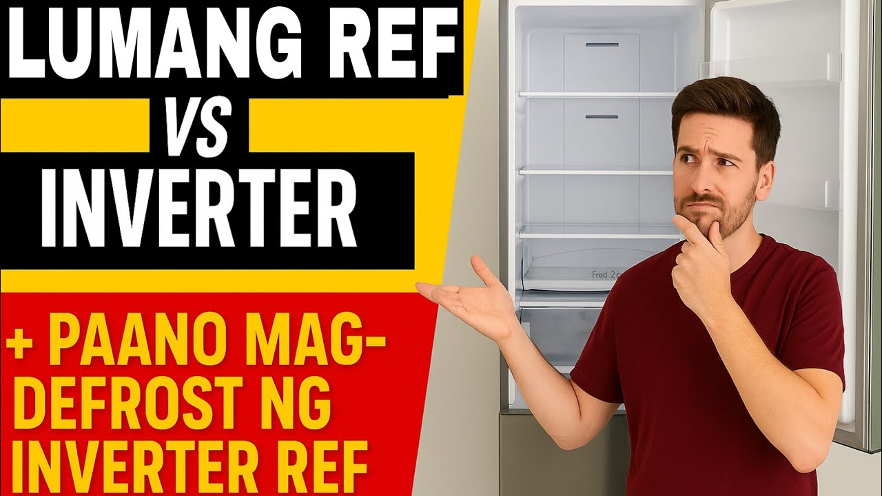 Lumang Ref Malakas ba sa Kuryente? + Paano Mag-Defrost ng Inverter REF? @JFORDTV2.0