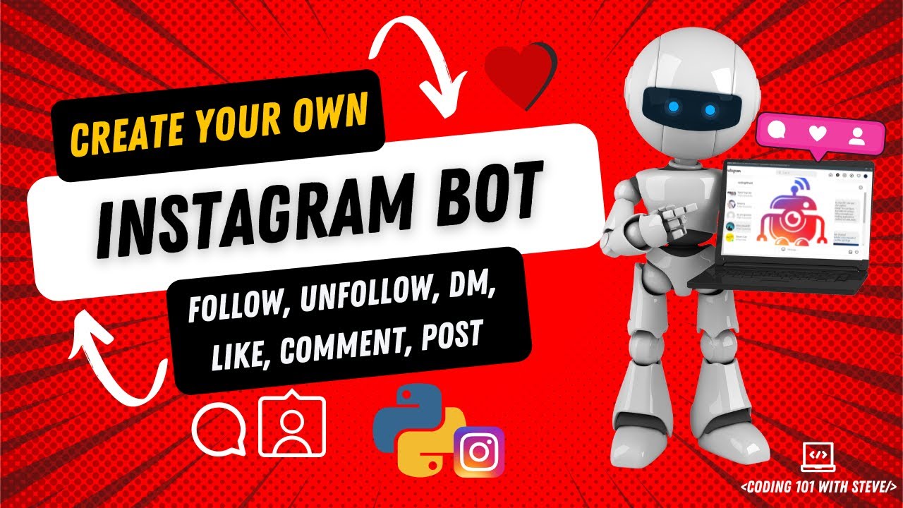 Instagram bot python (автоматизация Instagram с помощью python instabot) [2022]