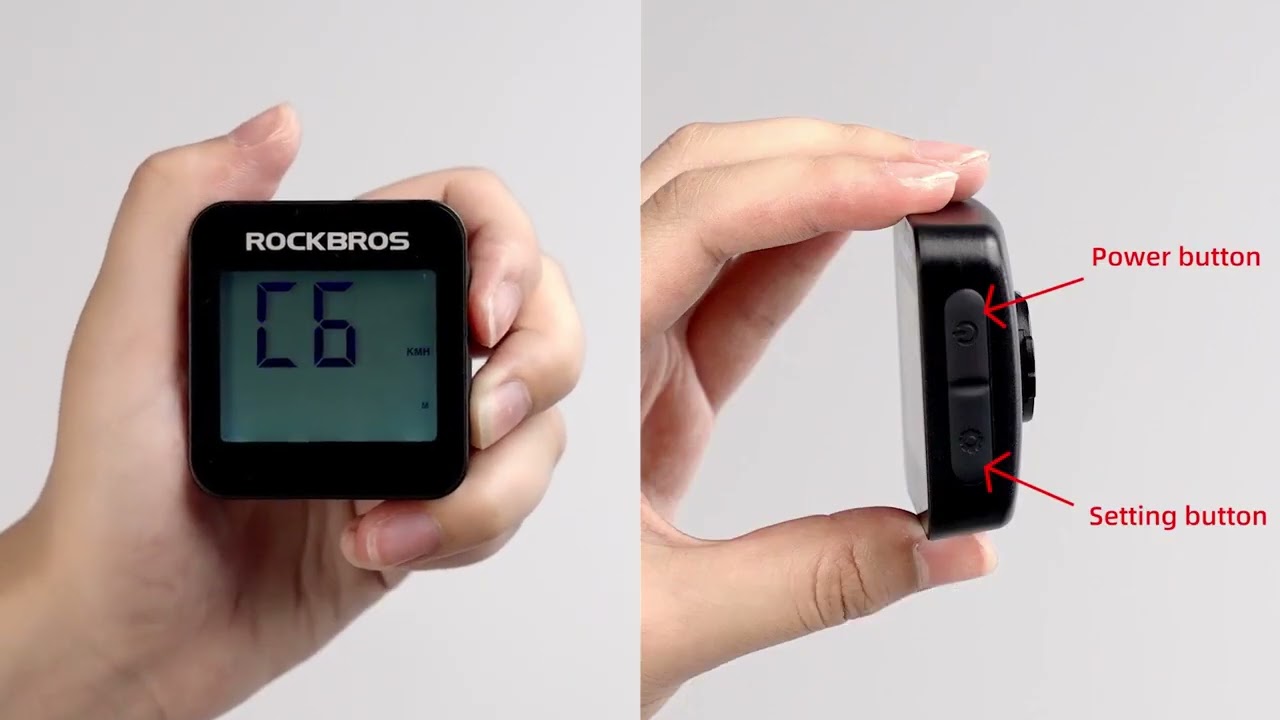 ROCKBROS Bike Computer GPS Speedometer Road Bike MTB