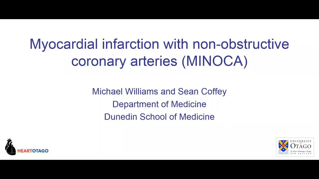 Myocardial infarction with non-obstructive coronary arteries (MINOCA)