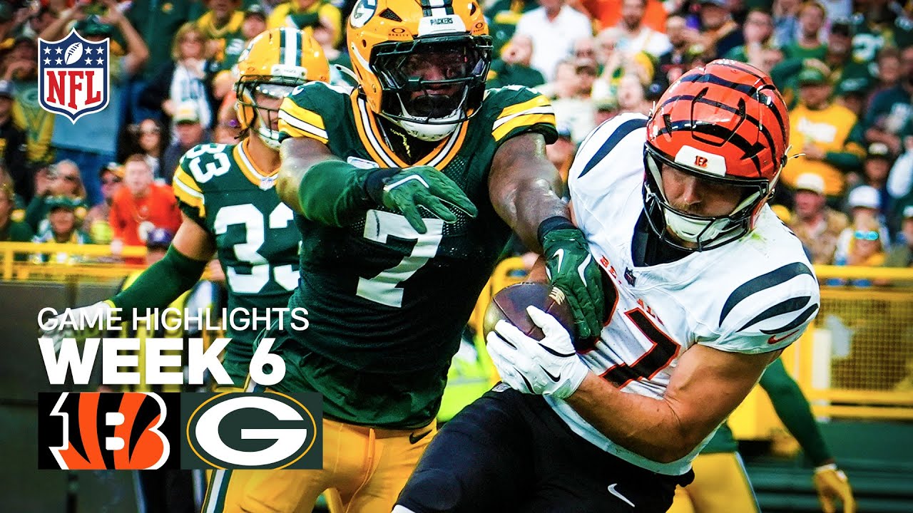 Cincinnati Bengals vs Green Bay Packers Game Highlights | 2025 NFL Season Week 6