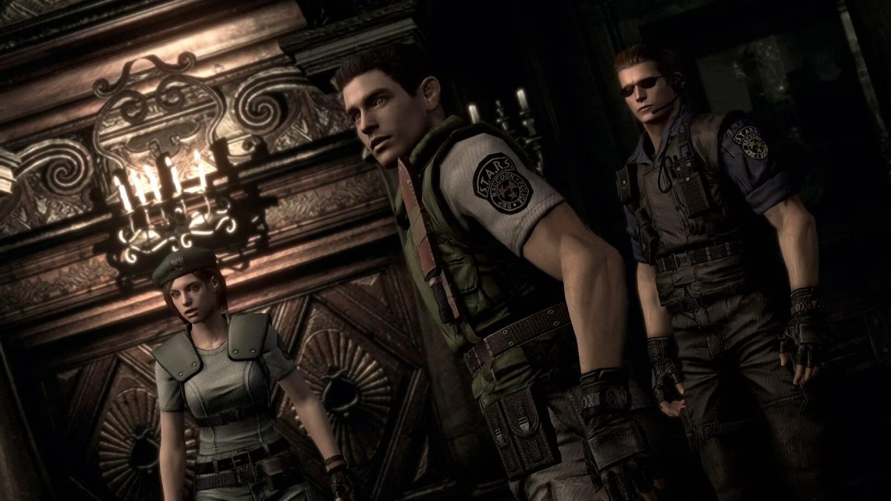 Resident Evil HD remaster часть 1 (Особняк, 3 ключа и 2 маски)