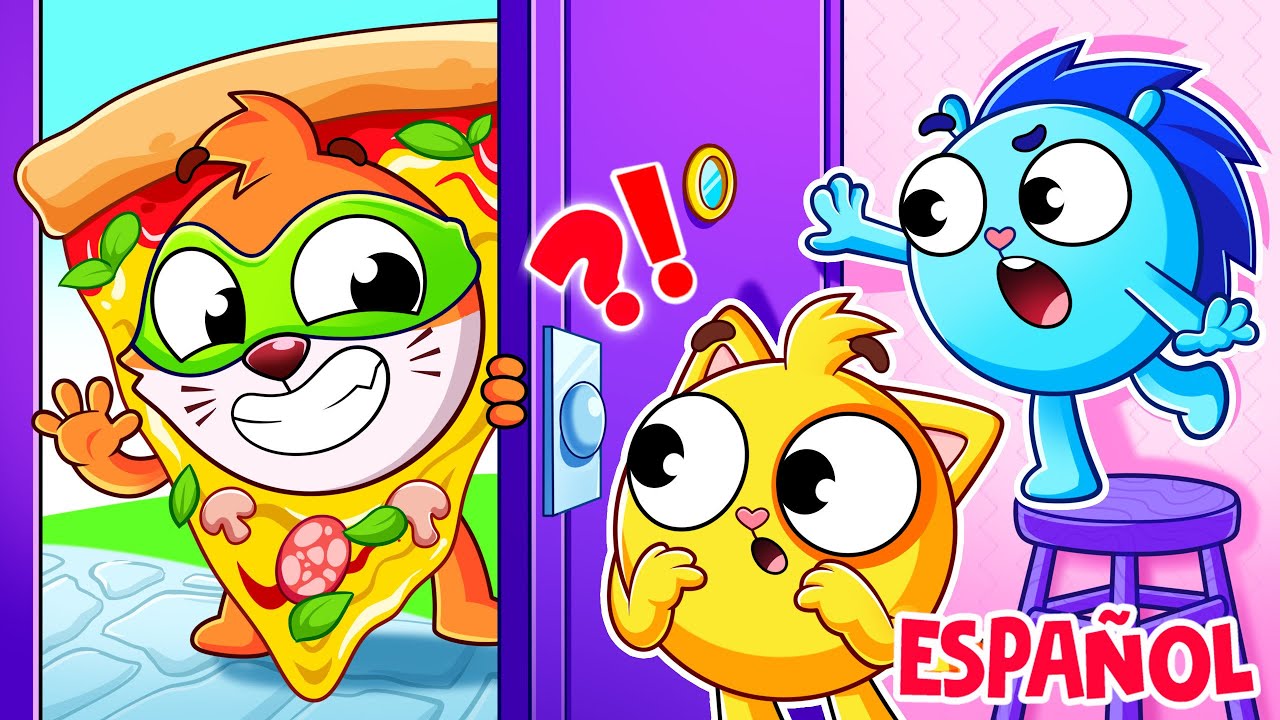 ¡Toc Toc! 🚪🎁 Canciones Para Niños🐱🐨🐰🦁 Por Baby Zoo Español