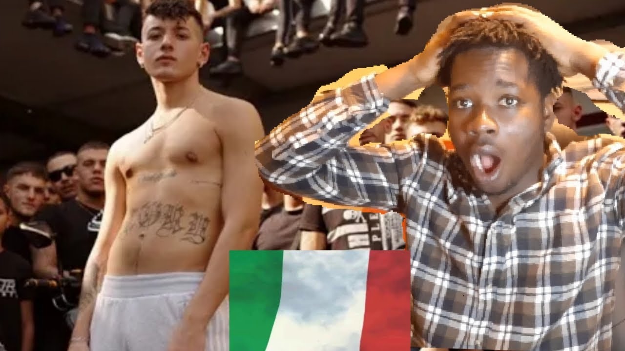 REACTION TO ITALIAN RAP DRILL / HIPHOP PAKY - ROZZI