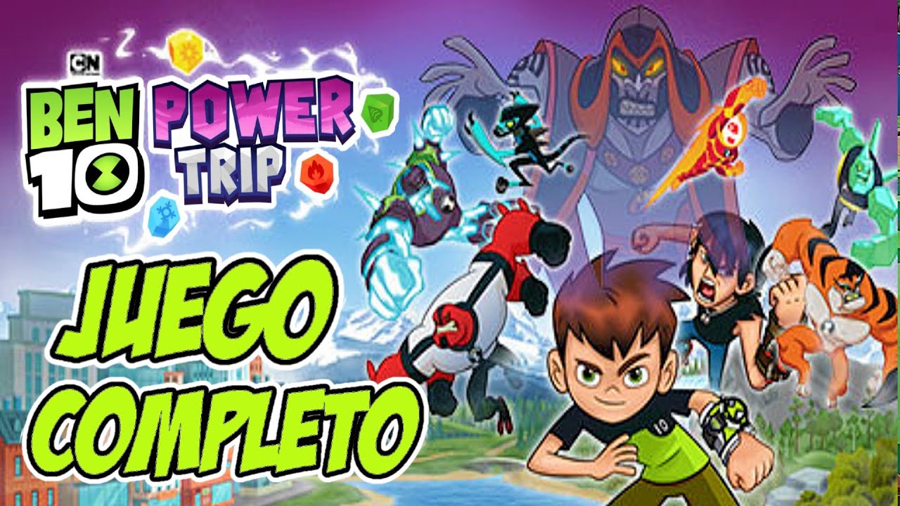 BEN 10 Power Trip Juego Completo Español | Full Game Historia Completa Ben 10