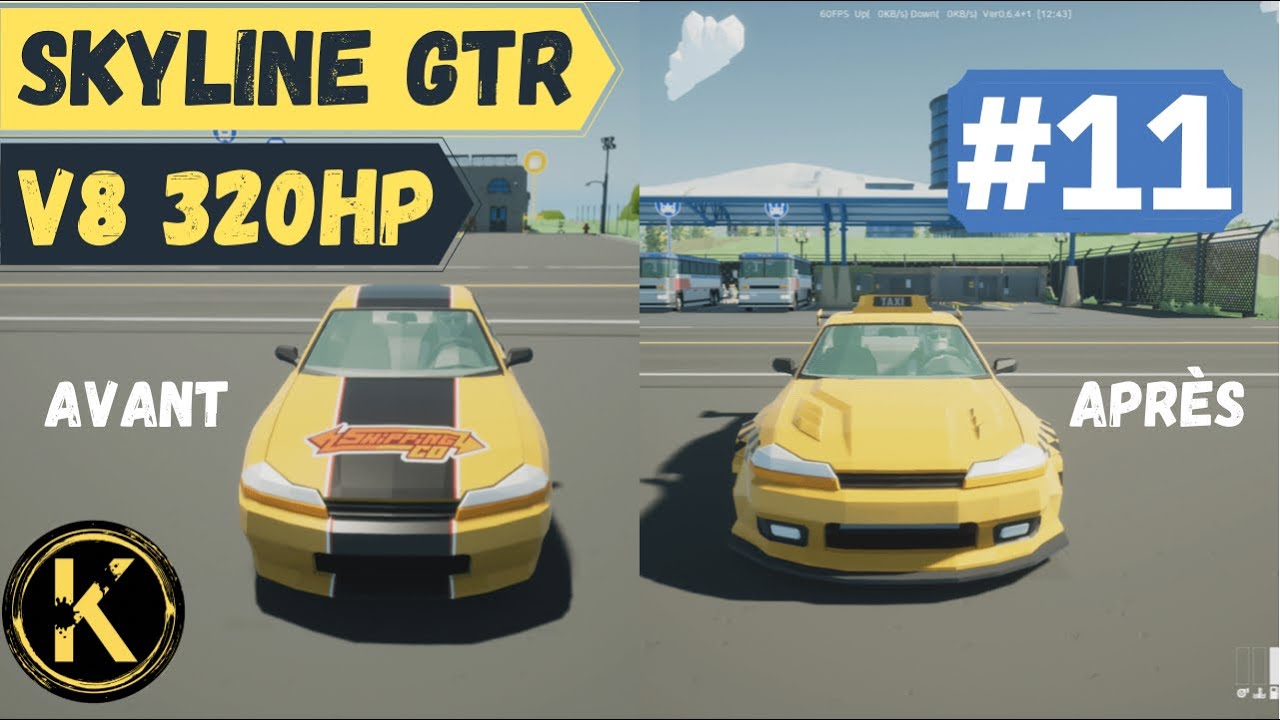 On achète une Nissan Skyline GTR et on la tune à fond #11 [FR]