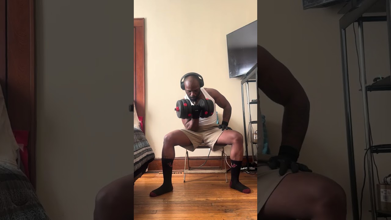 Don’t just watch me from ya phone hit this workout with me no editing straight raw footage 💪🏾