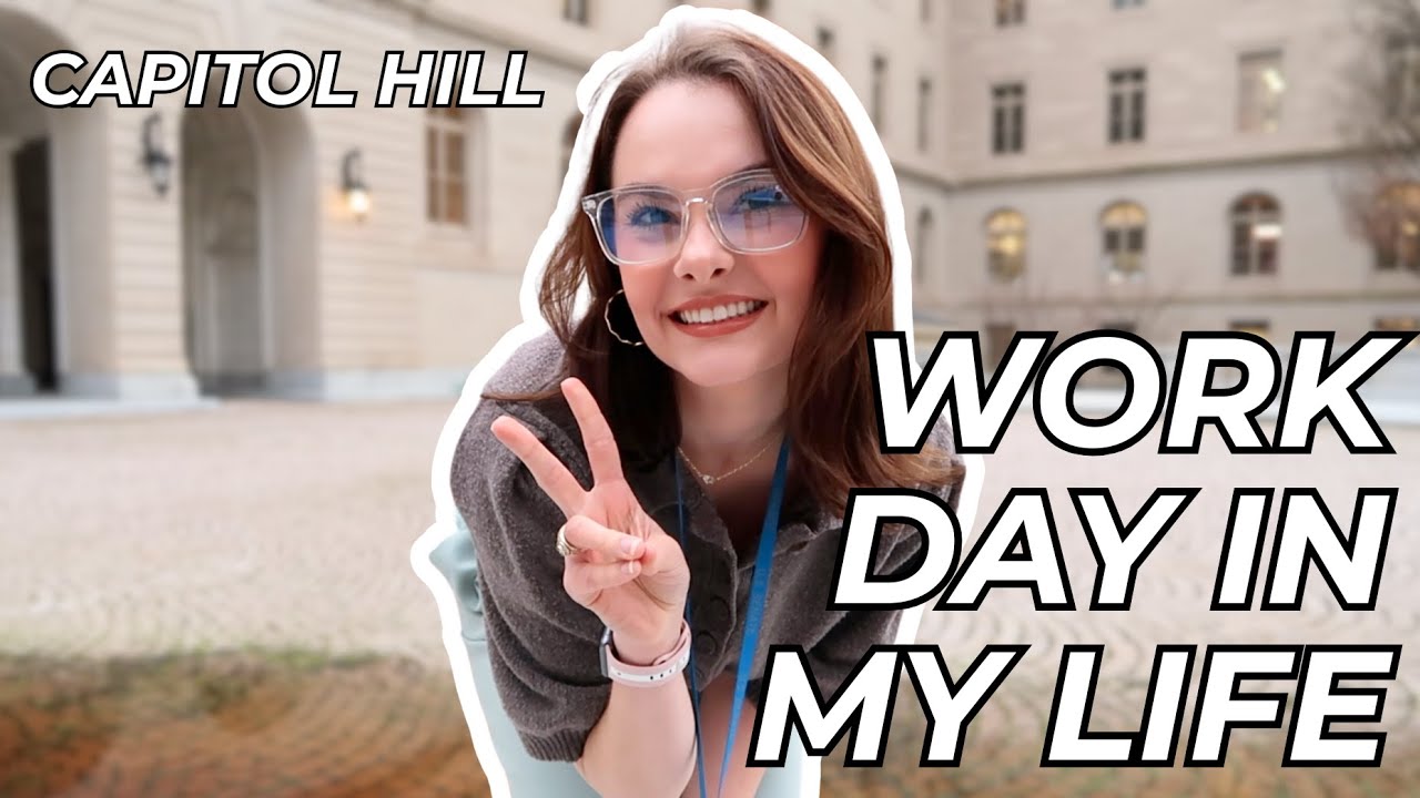 DC Work Day in My Life | Working on Capitol Hill, Work Outfit Inspo, After-Work Activities