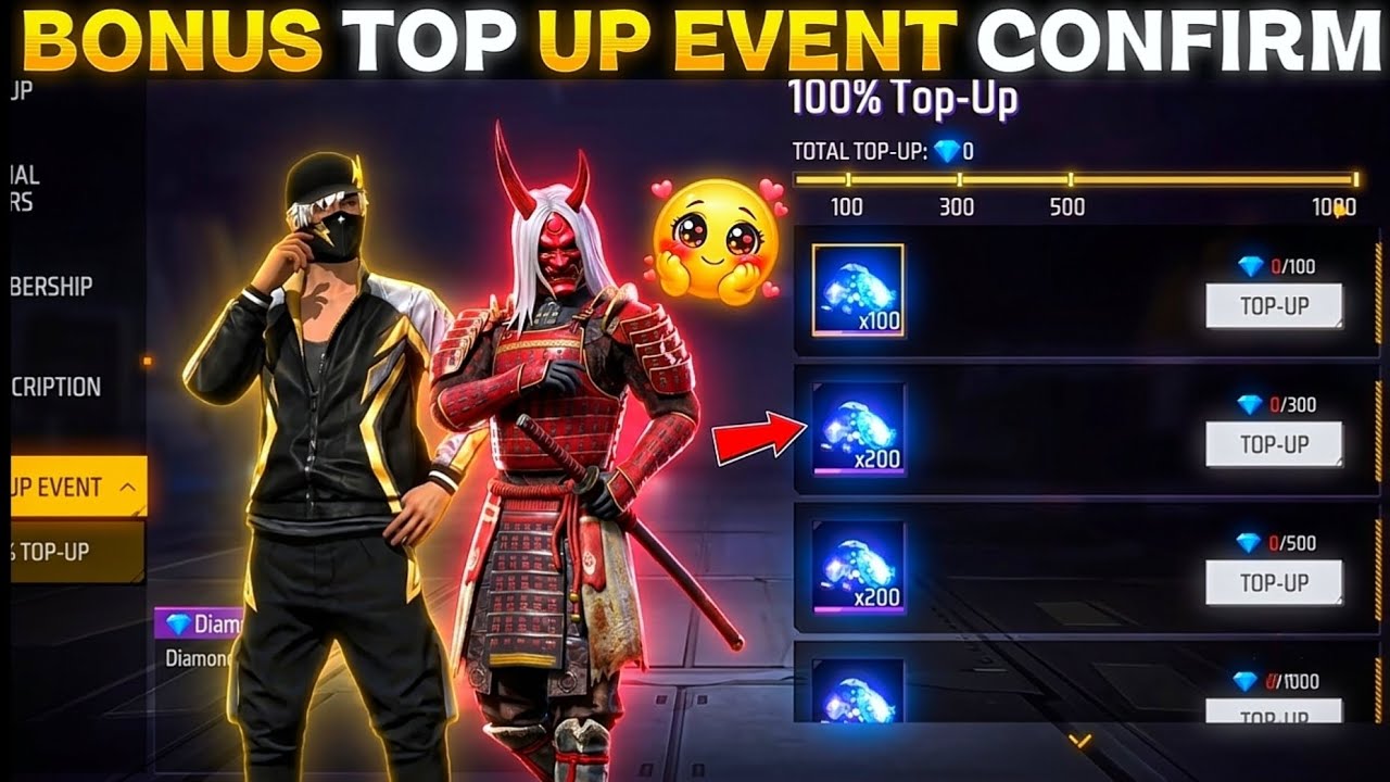 Next Top Up Event 🥰🥳 | Free Fire Next Top Up Event | Next Top Up Event In Free Fire 