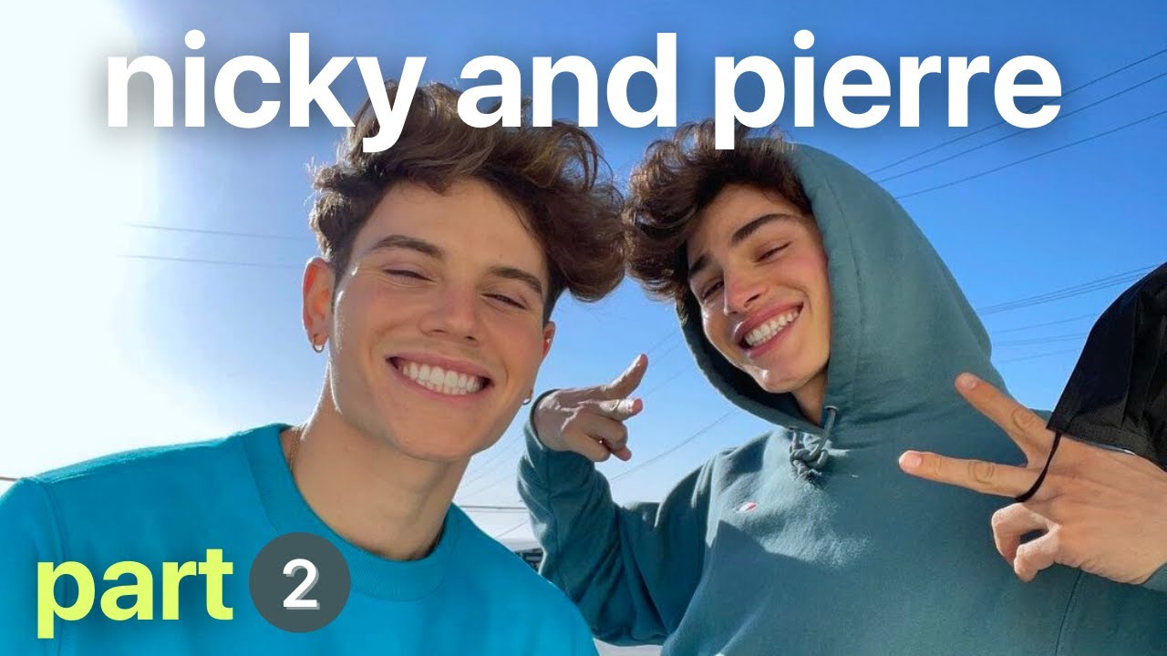 🌈 nicky and pierre tiktoks 💔 part 2 (@nickychampa and @itspierreboo)