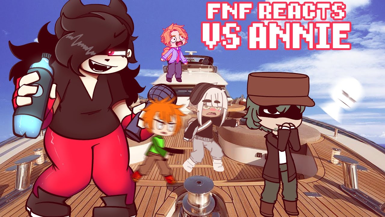 Friday Night Funkin' reacts to V.S. Annie | xKochanx | FNF Reacts | FNF Mods