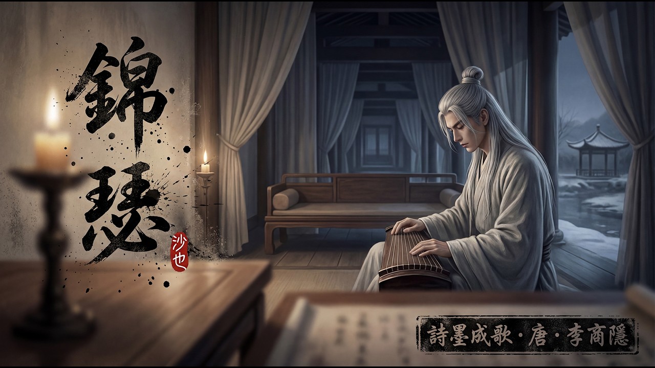 《錦瑟》｜唐・李商隱【詩墨成歌】國風史詩音樂敘事