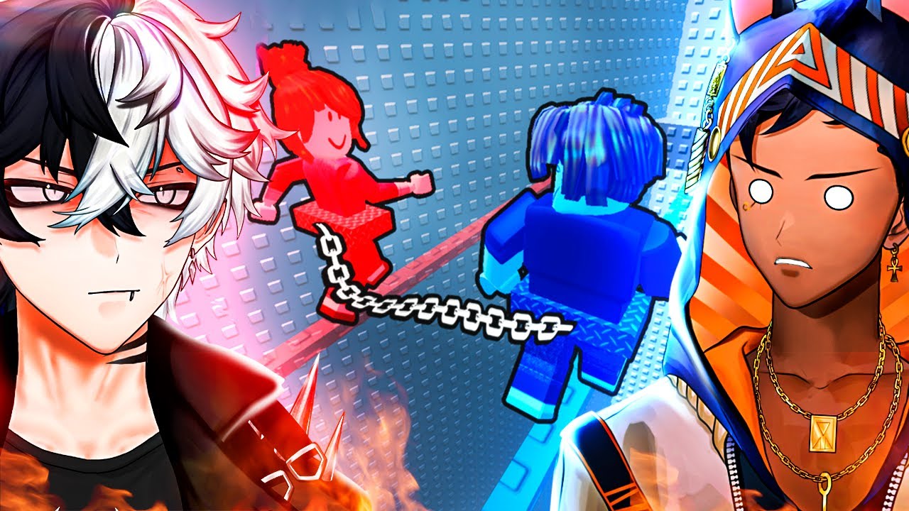 PRICE E RAVIEL ACORRENTADOS NO ROBLOX......
