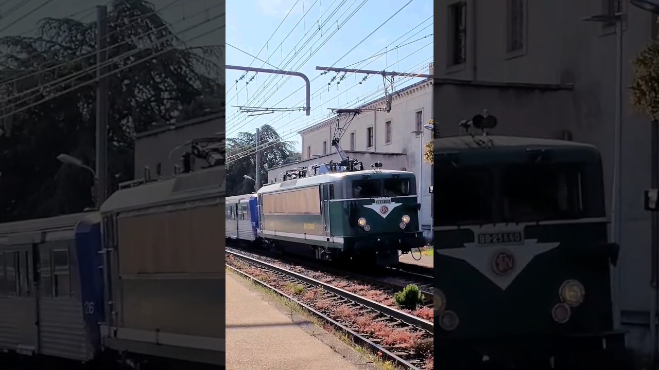 [APCC6570 / TVA] BB 25660 + RRR 26 en gare de Tarascon 💖