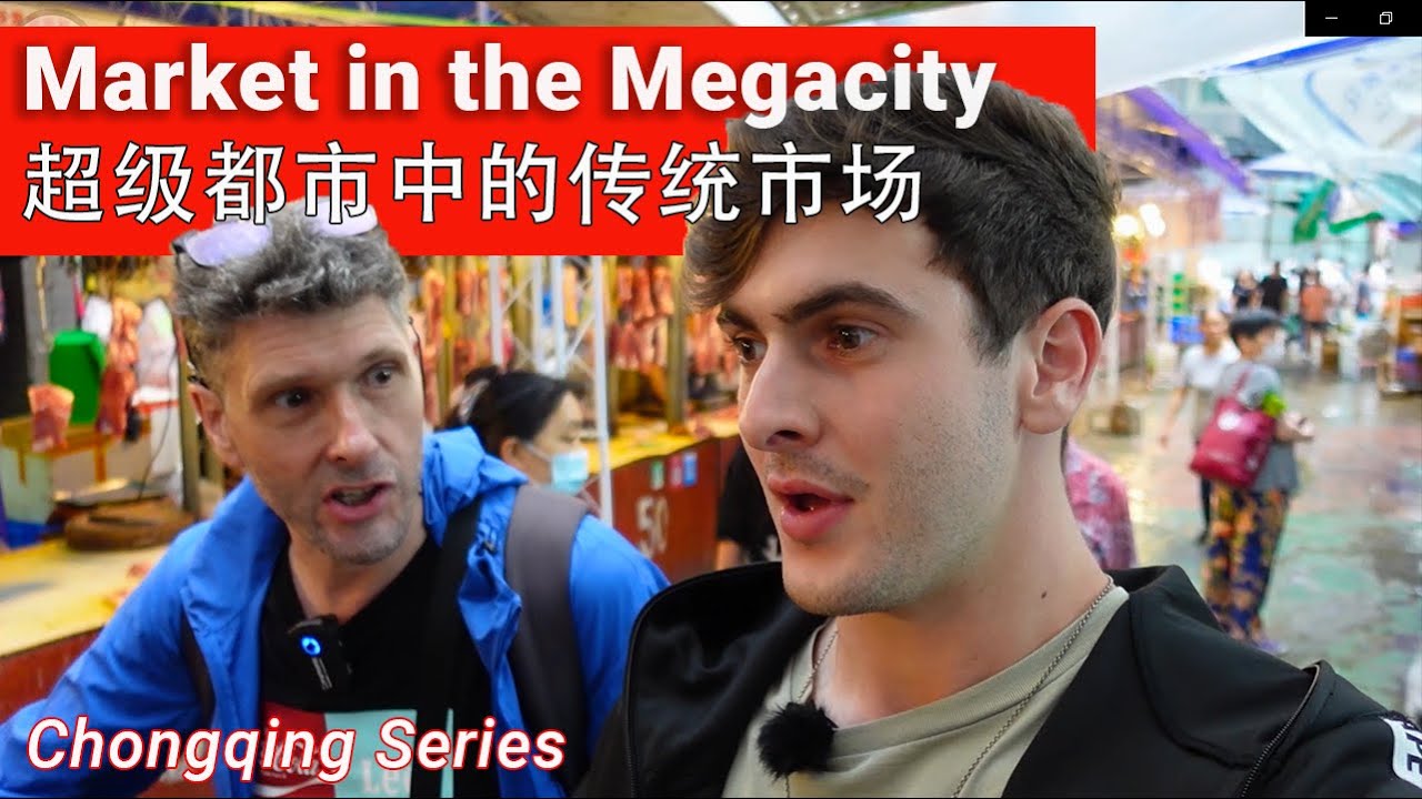 Chinese Wet Market in Megacity Chongqing