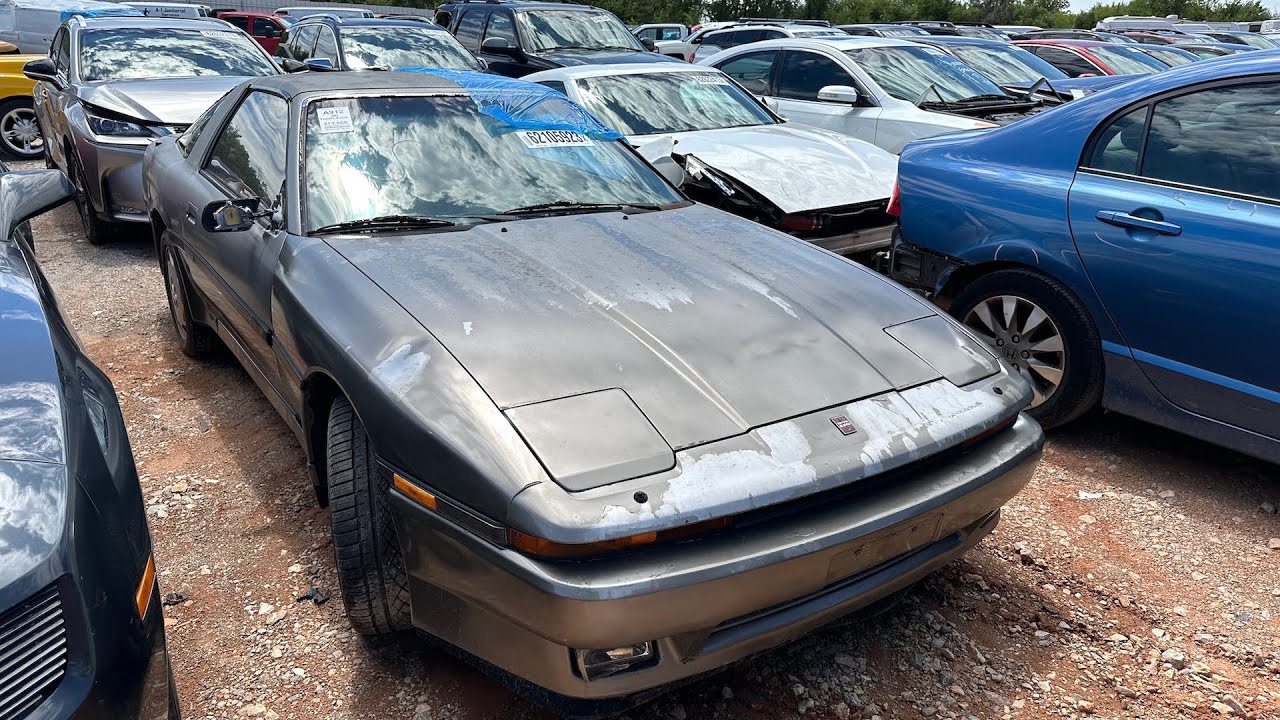 I Found an Abandoned Toyota Supra at Copart! Will it Run?